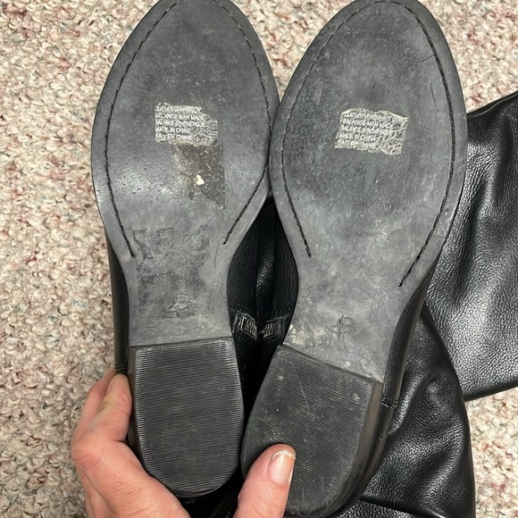 B makowsky thigh high corset lace behind knee - Picture 8 of 8